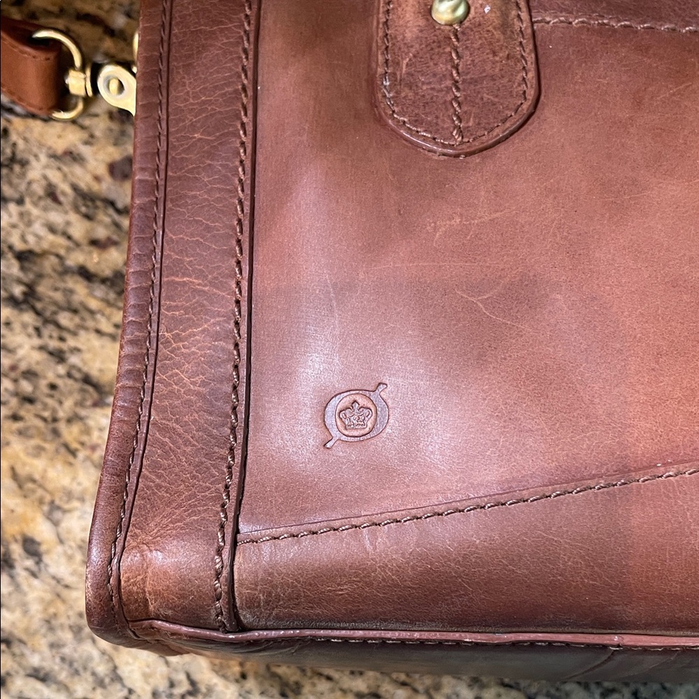 Brown Leather Handbag - Picture 9 of 12